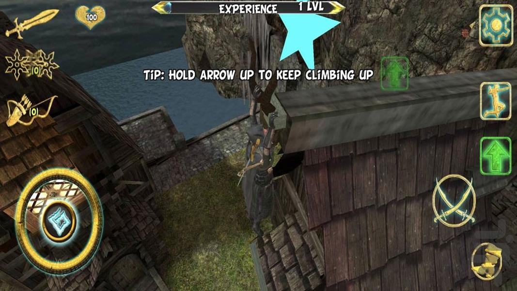 بازی اکشن نینجا - Gameplay image of android game
