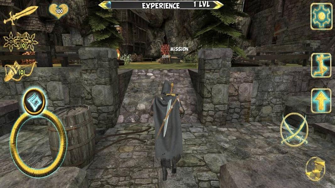 بازی اکشن نینجا - Gameplay image of android game