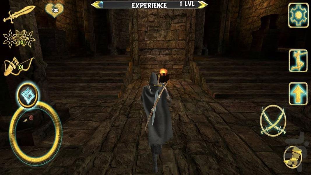 بازی اکشن نینجا - Gameplay image of android game