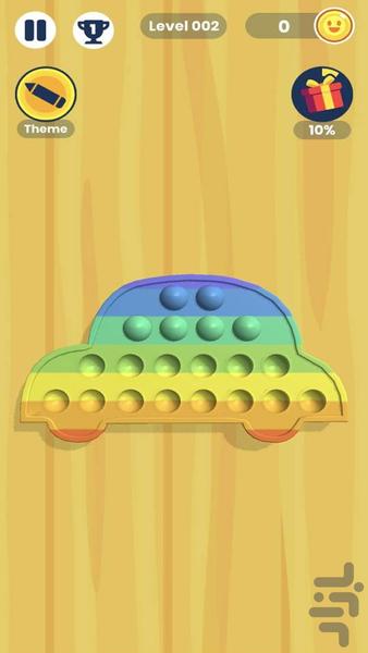 بازی پاپ ایت - Gameplay image of android game