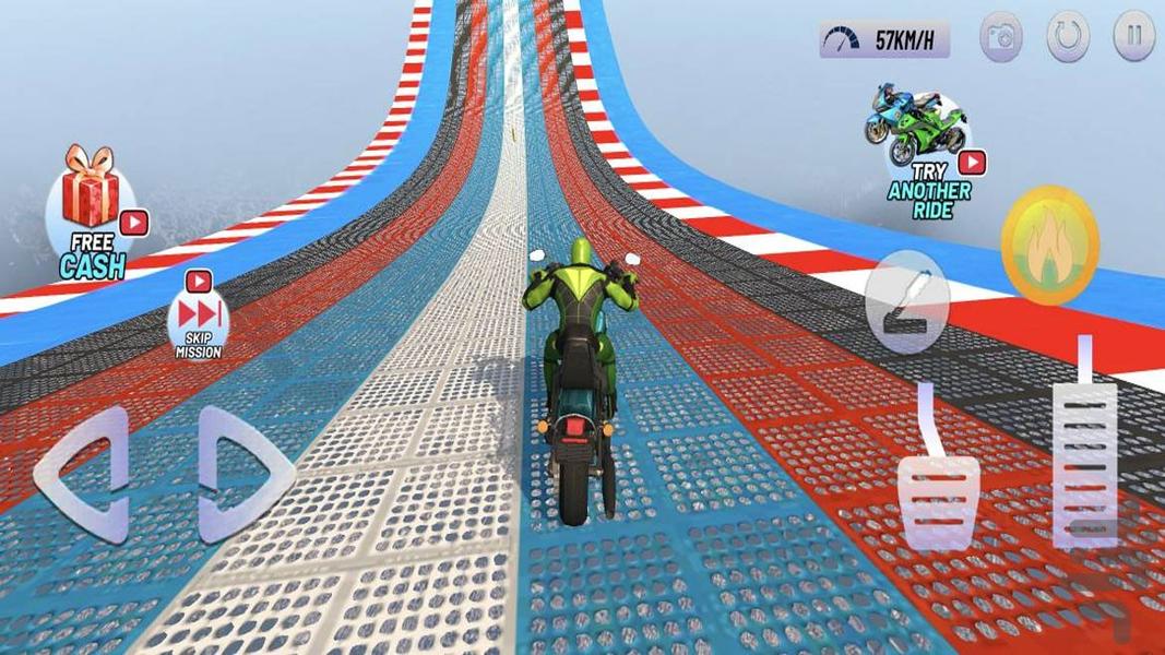 بازی موتور مرد عنکبوتی - Gameplay image of android game