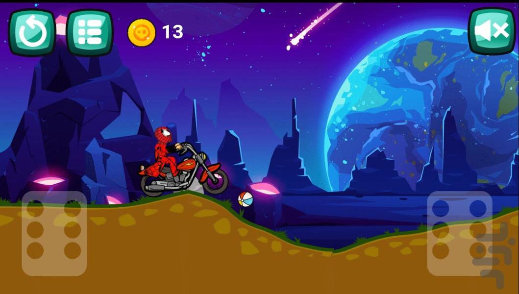 موتور بازی مرد عنکبوتی - عکس بازی موبایلی اندروید