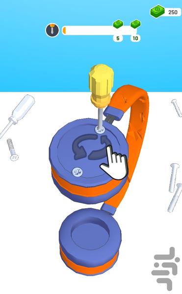 بازی تعمیر گوشی پرنسس - Gameplay image of android game