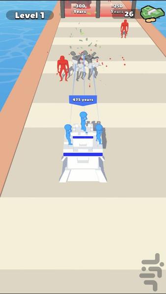 بازی هجوم ادمک ها - Gameplay image of android game
