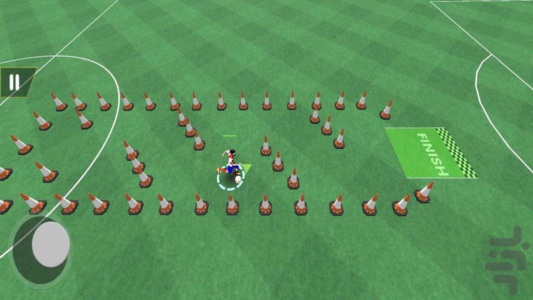 بازی فوتبال لیگ برتر - Gameplay image of android game
