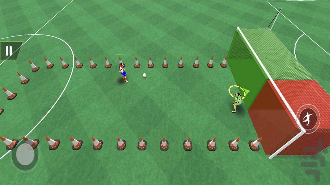 بازی فوتبال لیگ برتر - Gameplay image of android game