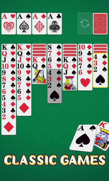 Solitaire - عکس بازی موبایلی اندروید