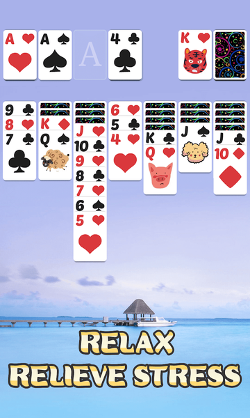 Solitaire - عکس بازی موبایلی اندروید