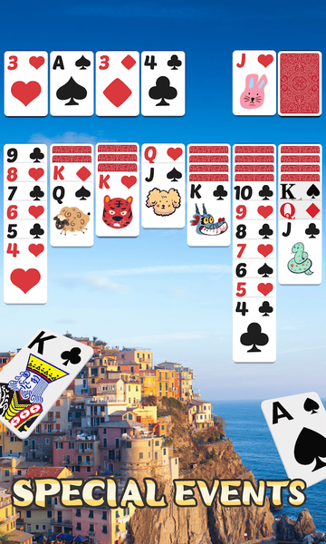 Solitaire - عکس بازی موبایلی اندروید