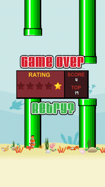 Dizzy Fish Game - Gameplay image of android game