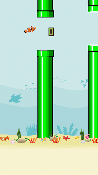Dizzy Fish Game - Gameplay image of android game