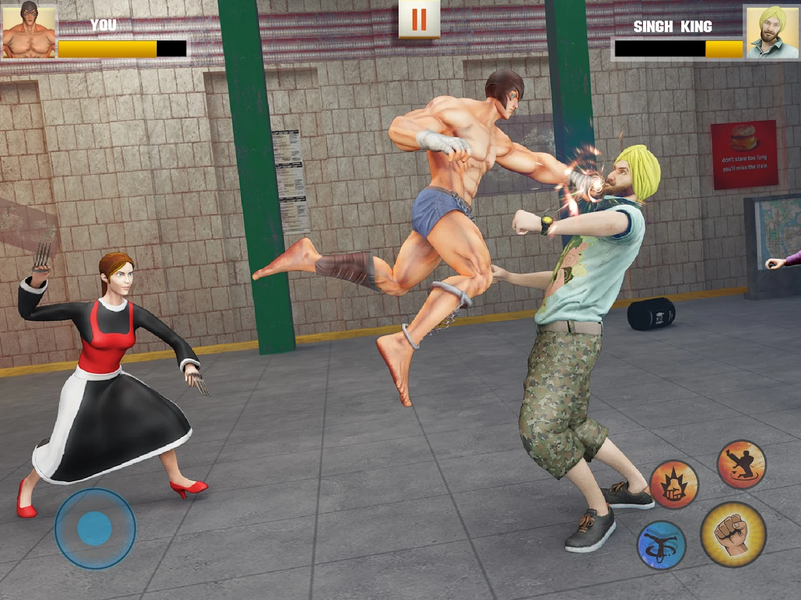 Street Fight: Beat Em Up Games - Gameplay image of android game