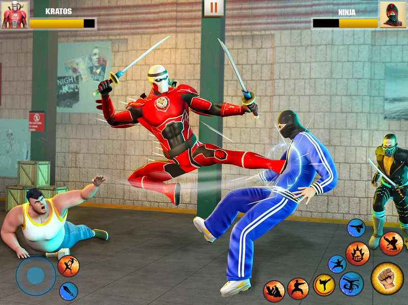Street Fight: Beat Em Up Games - Gameplay image of android game