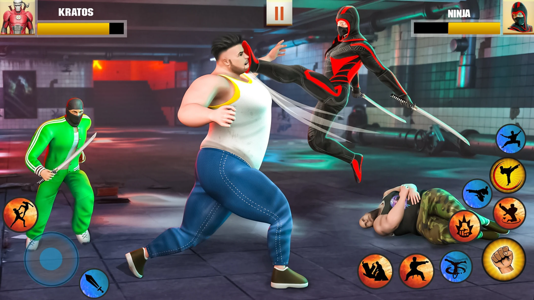 Street Fight: Beat Em Up Games - Gameplay image of android game