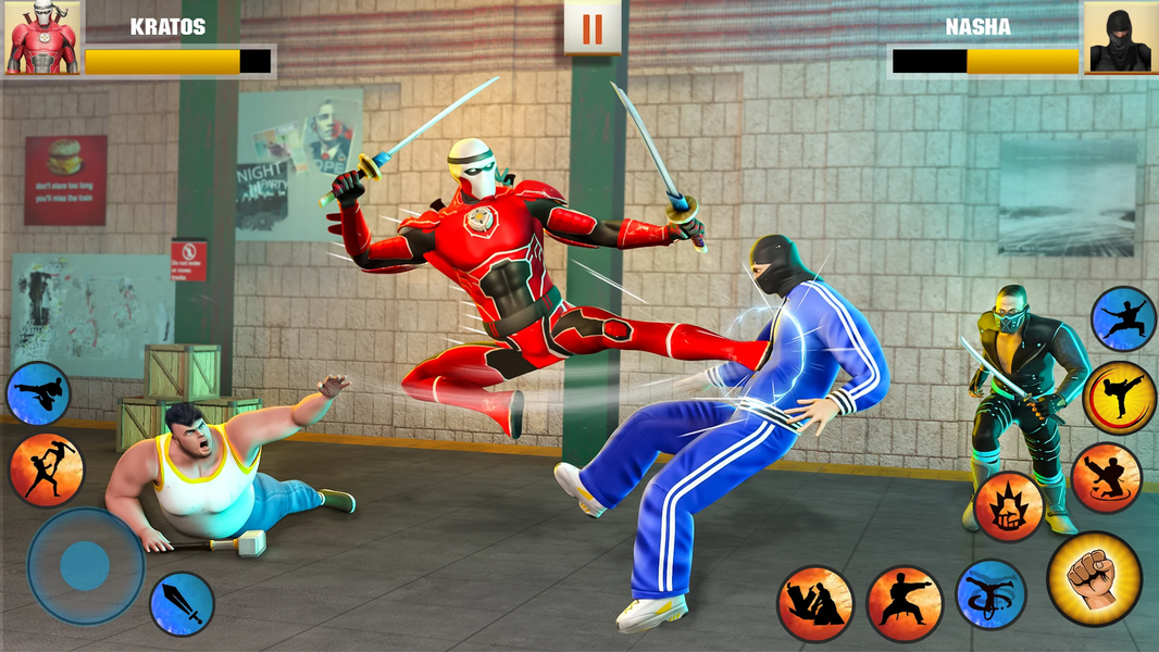 Street Fight: Beat Em Up Games - Gameplay image of android game