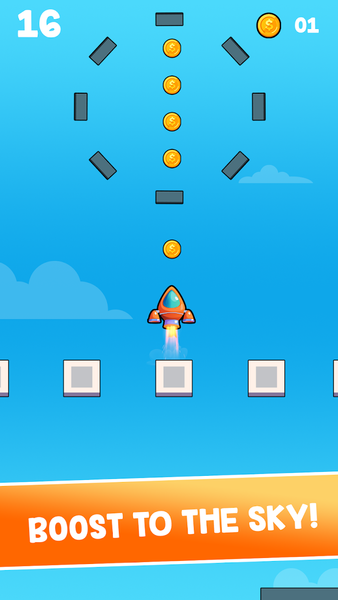 FlyBounce! - Gameplay image of android game