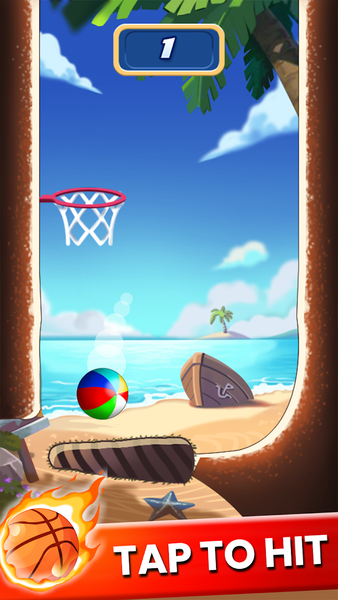 Basket Champ: Catch Basketball - Gameplay image of android game
