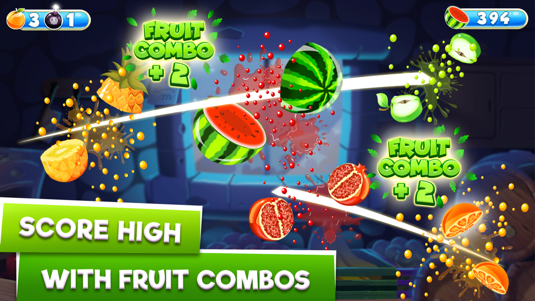 Fruit Chef – Fruits Slicing - عکس بازی موبایلی اندروید