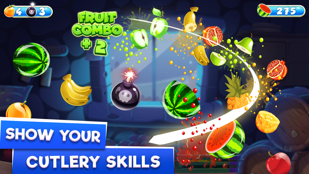 Fruit Chef – Fruits Slicing - عکس بازی موبایلی اندروید