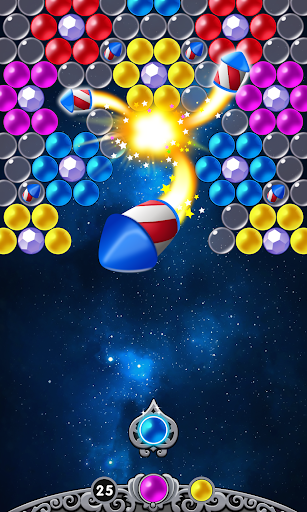 Bubble Shooter Classic Game - Gameplay image of android game