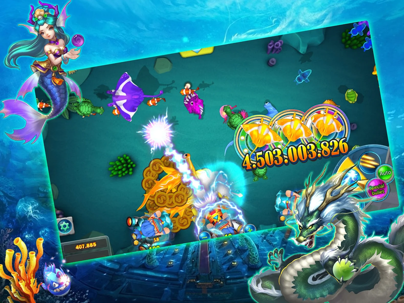Mega Fishing Hunter - عکس بازی موبایلی اندروید