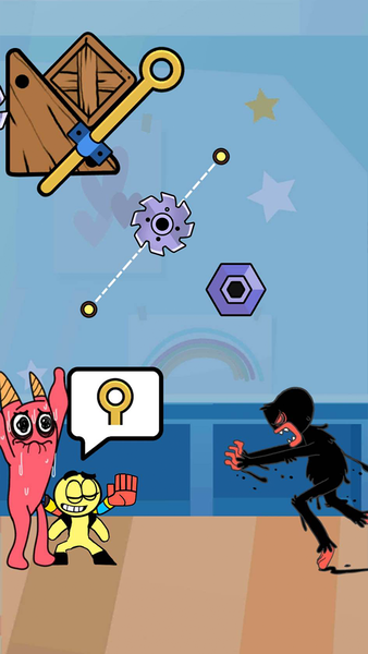GrabPack: BamBam Garten Escape - Gameplay image of android game