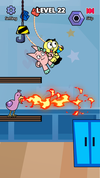 GrabPack: BamBam Garten Escape - Gameplay image of android game