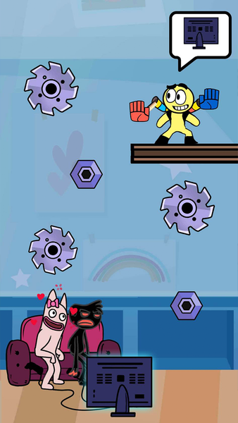 GrabPack: BamBam Garten Escape - Gameplay image of android game