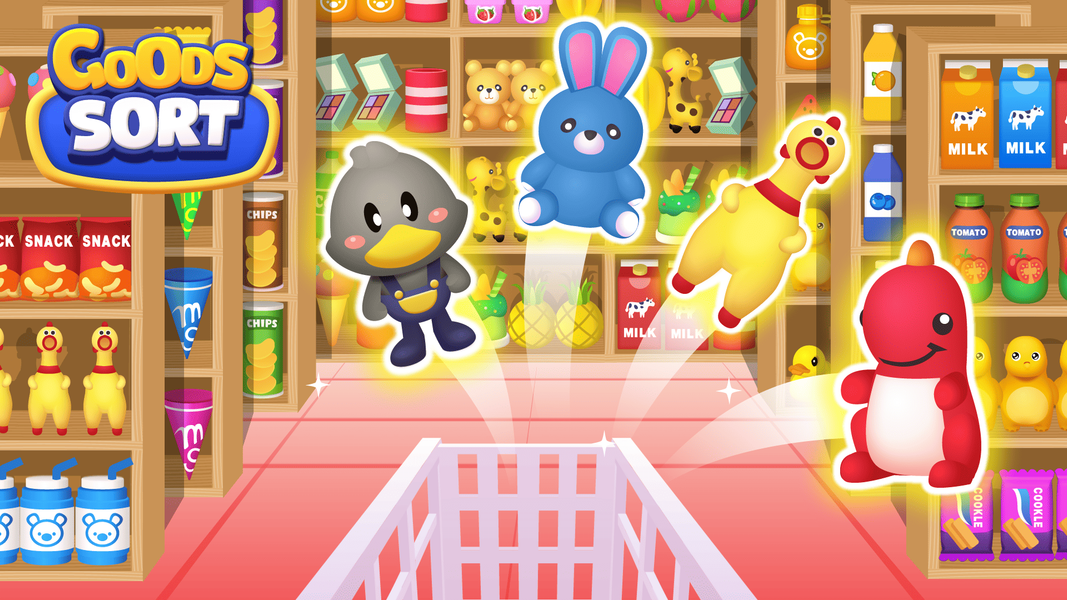 Goods Puzzle 3D - Sort & Match - Gameplay image of android game