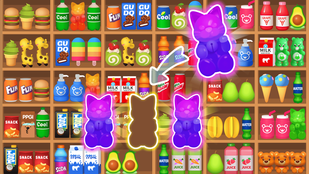 Goods Puzzle - Goods Sort 3D - عکس بازی موبایلی اندروید