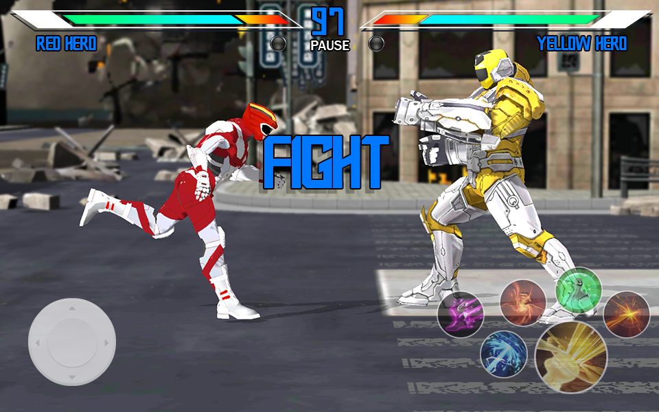 Hero Dino Armor Fight Warrior - عکس بازی موبایلی اندروید