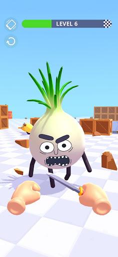Hit Tomato 3D - Knife Master - Gameplay image of android game