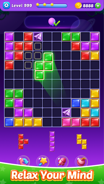 Jewel Block: Brain Puzzle Game - عکس بازی موبایلی اندروید