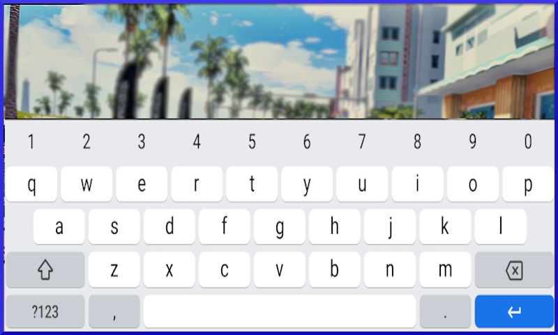 Game Keyboard for cheat codes - Image screenshot of android app