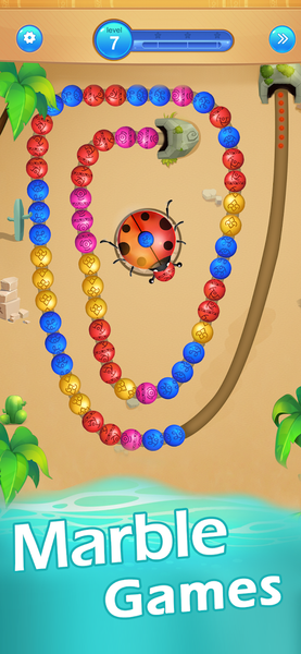 Marble Blast:Ball Blast Games - عکس بازی موبایلی اندروید