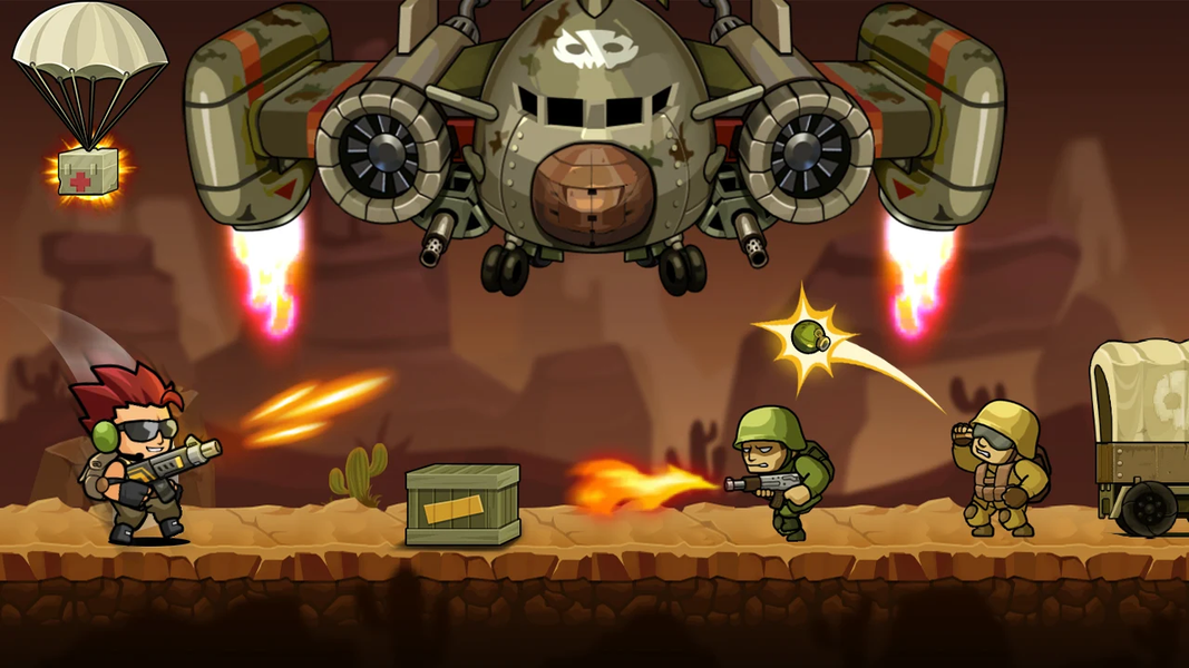 Metal Force: Super Soldier - Gameplay image of android game