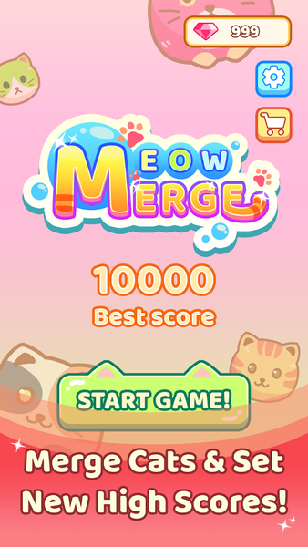 Meow Merge - عکس بازی موبایلی اندروید