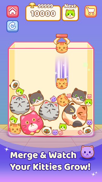 Meow Merge - عکس بازی موبایلی اندروید