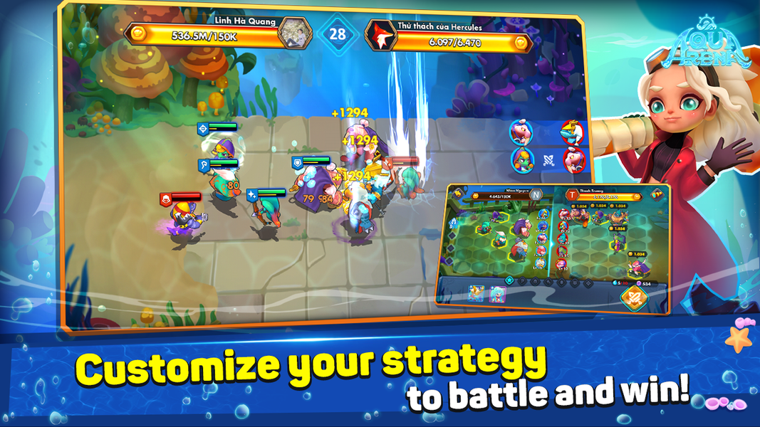 AquArena - PvP Battle - عکس بازی موبایلی اندروید