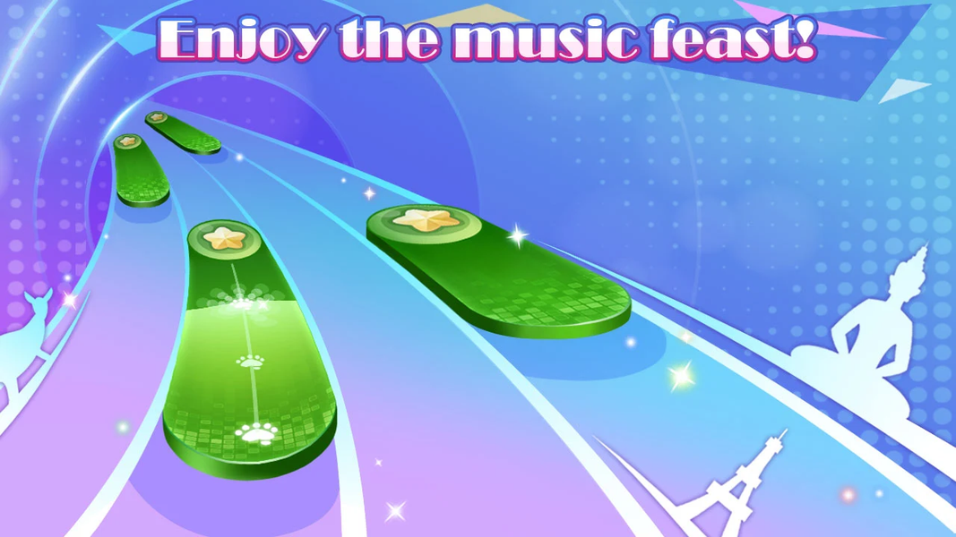 Piano Trip - Magic Music Game - Gameplay image of android game