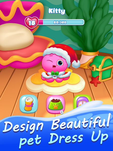 Ocean Fish Aquarium Match ۳ - عکس بازی موبایلی اندروید