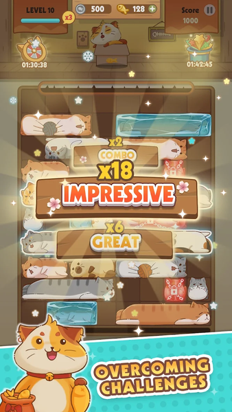 Cats Safe: Sliding Puzzle - عکس بازی موبایلی اندروید