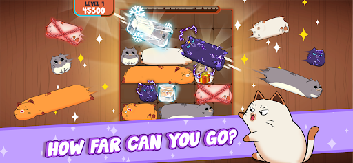Haru Cats: Cute Sliding Puzzle - Gameplay image of android game