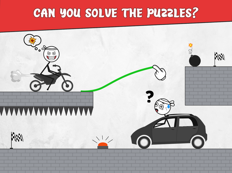 Draw Bridge: Puzzle Games - Gameplay image of android game