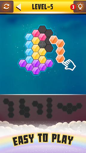 Hexa Puzzle Jigsaw Game - Gameplay image of android game