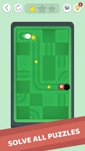 Roll Ball Puzzle: Snooker - عکس برنامه موبایلی اندروید