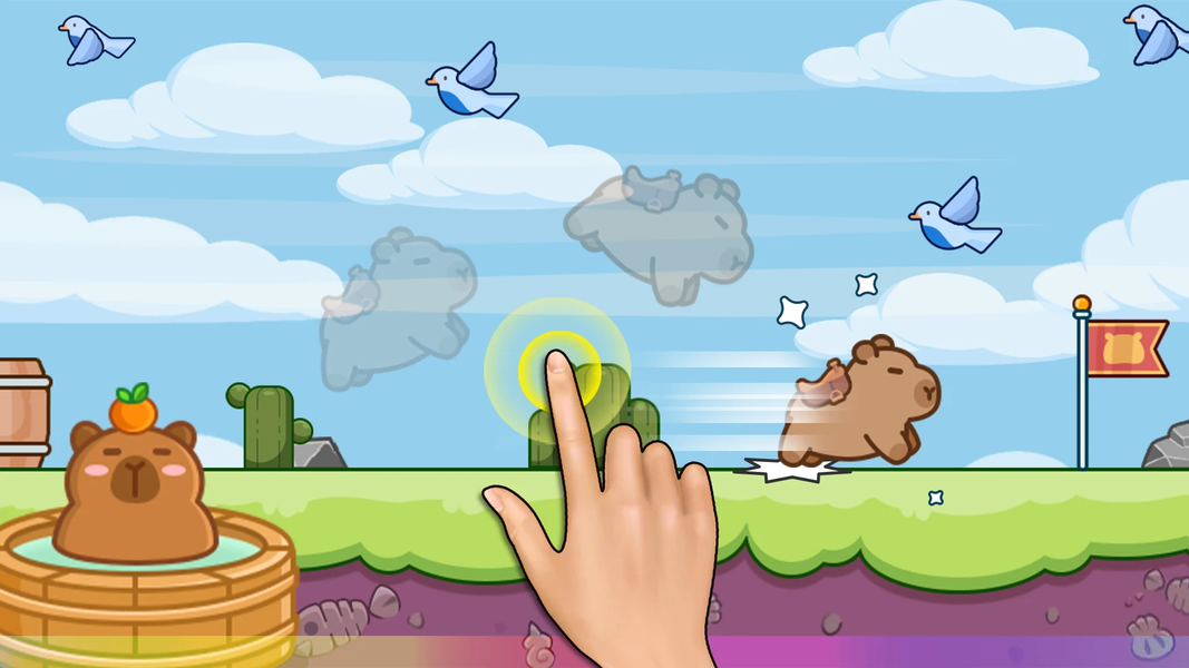 Capybara Relax Games - Gameplay image of android game