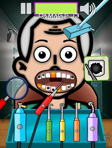 بازی دندانپزشکی بازی مرکب - Gameplay image of android game