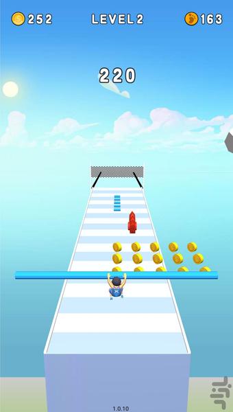 بازی پرواز با میله - Gameplay image of android game