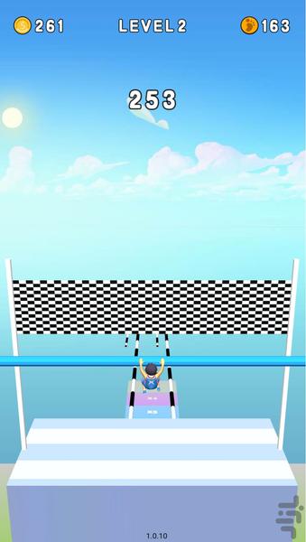 بازی پرواز با میله - Gameplay image of android game